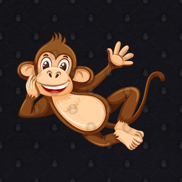 Monkey - Gift for Monkey Lover by giftideas